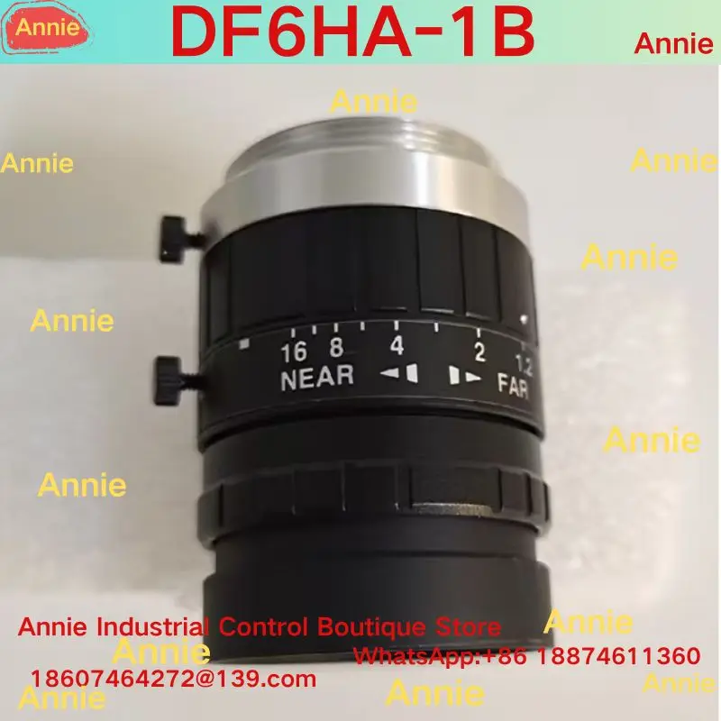 Second-hand test OK   Fixed focus industrial lens DF6HA-1B