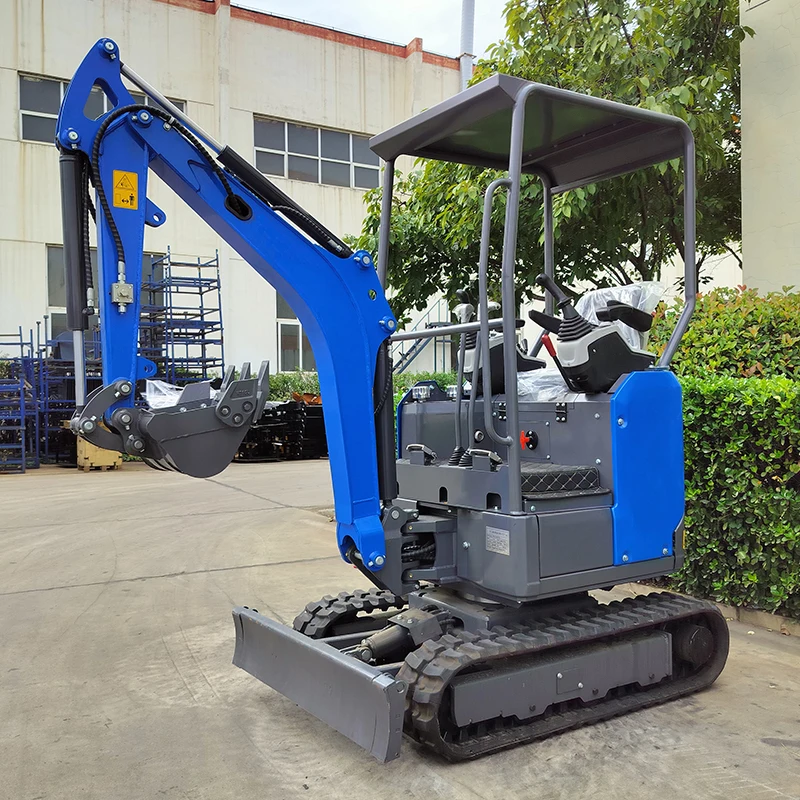 Small excavator mini digger micro agricultural 1 ton 2 ton hook machine Machinery Engineering Orchard