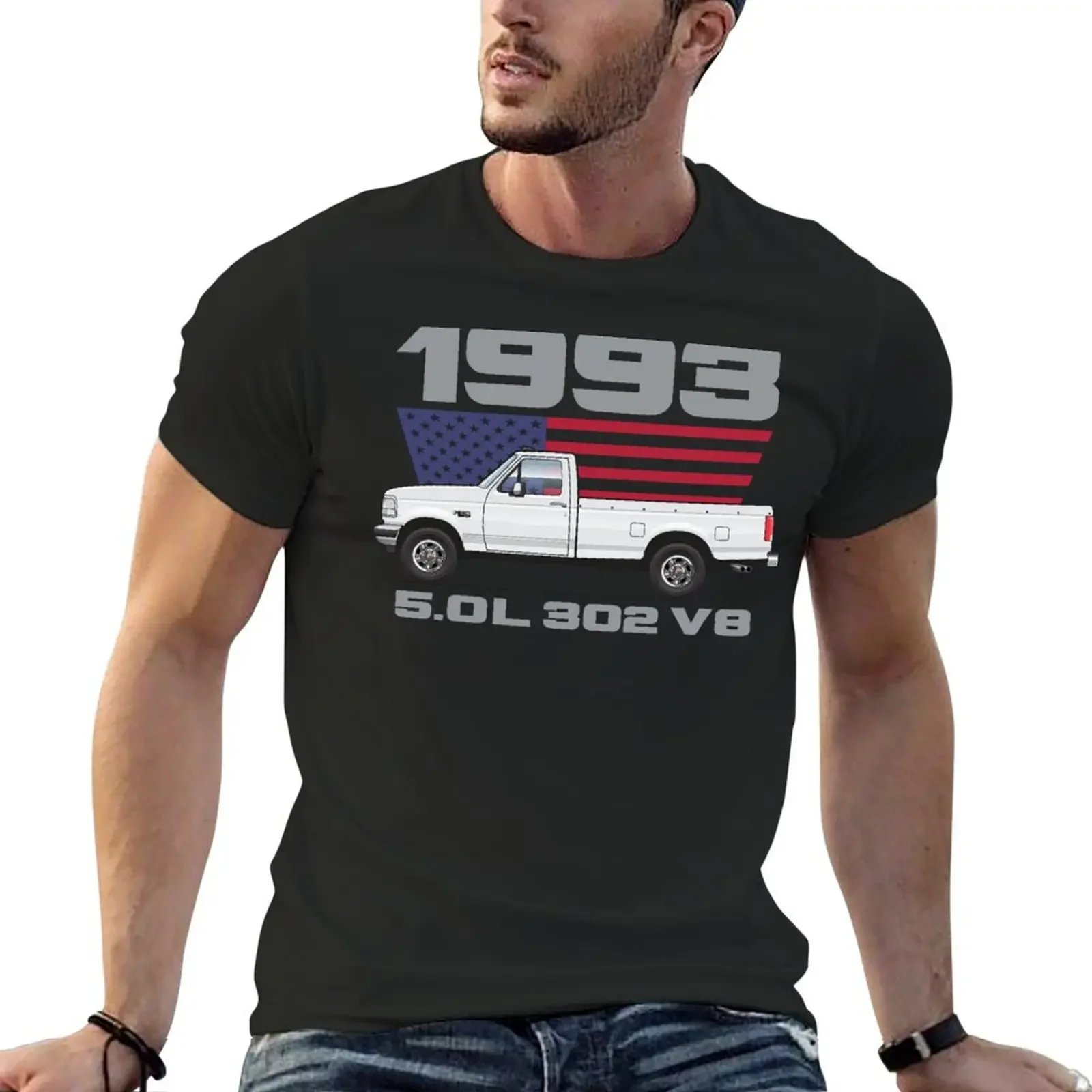 

1993 F150 T-Shirt boys whites designer shirts affliction shirts baggy shirts mens graphic t-shirts