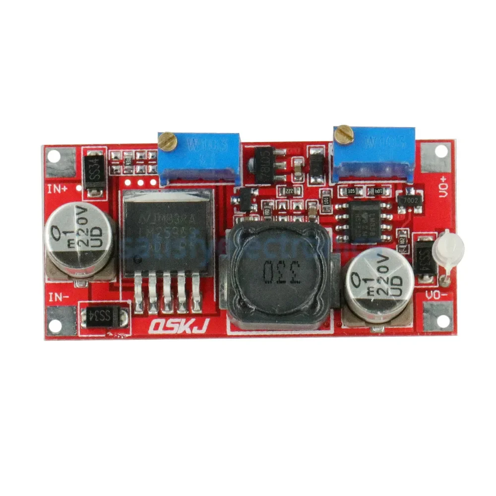 قابل للتعديل تنحى وحدة امدادات الطاقة ، محول سائق LED ، LM2596 ، CC ، CV ، DC-DC