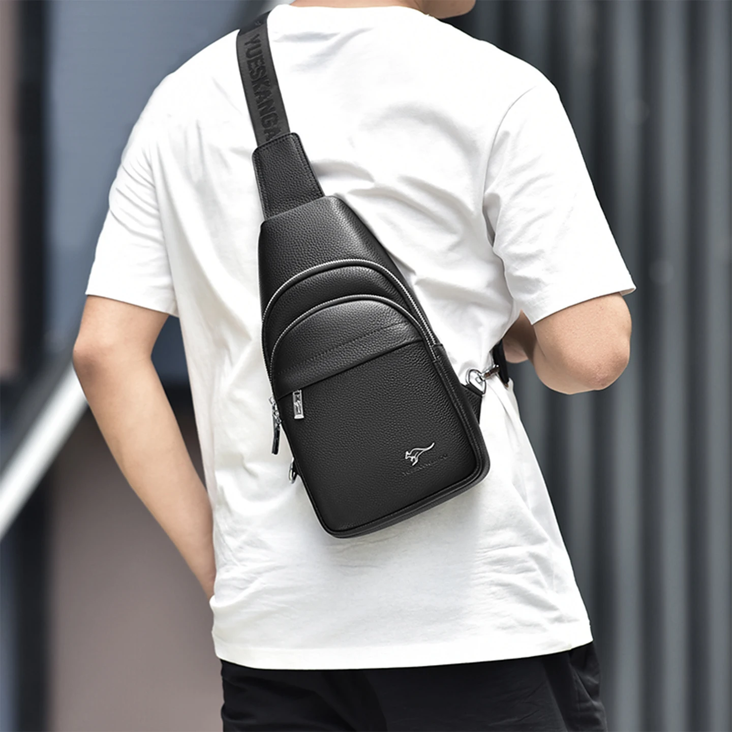 casual-leather-crossbody-bag-men's-new-style-fashionable-top-layer-cowhide-lightweight-chest-bag-trendy-backpack