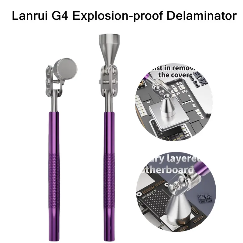 

Lanrui G4 340 ° Взрывозащищенный размораживатель вращения, сильная магнитная сорбция, инструмент для наслоивания материнской платы мобильного телефона