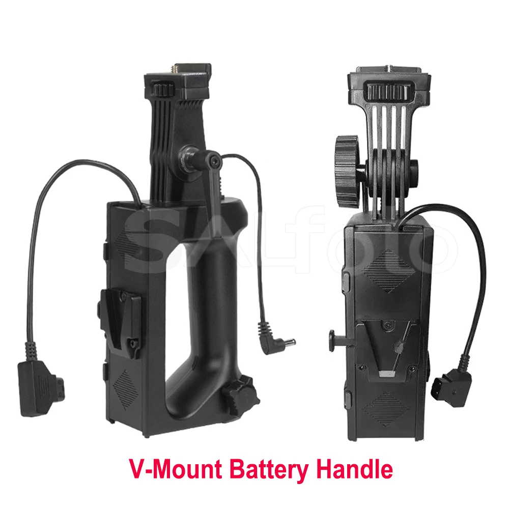 Yongnuo Video Light Bracket NP-F / V-mount Battery Handheld Handle for YNLUX100 YNLUX100Pro YNLUX100RGB YN150 YN150S