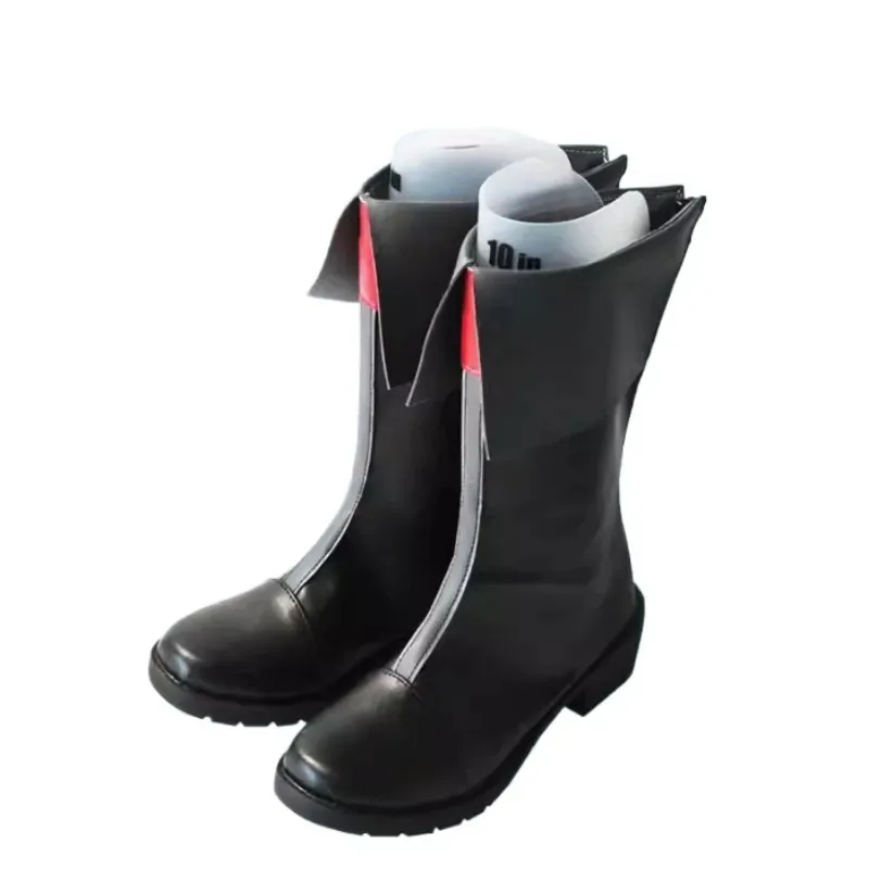 

2025 aaa Game Wuthering Waves Yinlin Cosplay Black Cool Halloween Party Roleplay Women Shoes Comic Exhibition High Boots