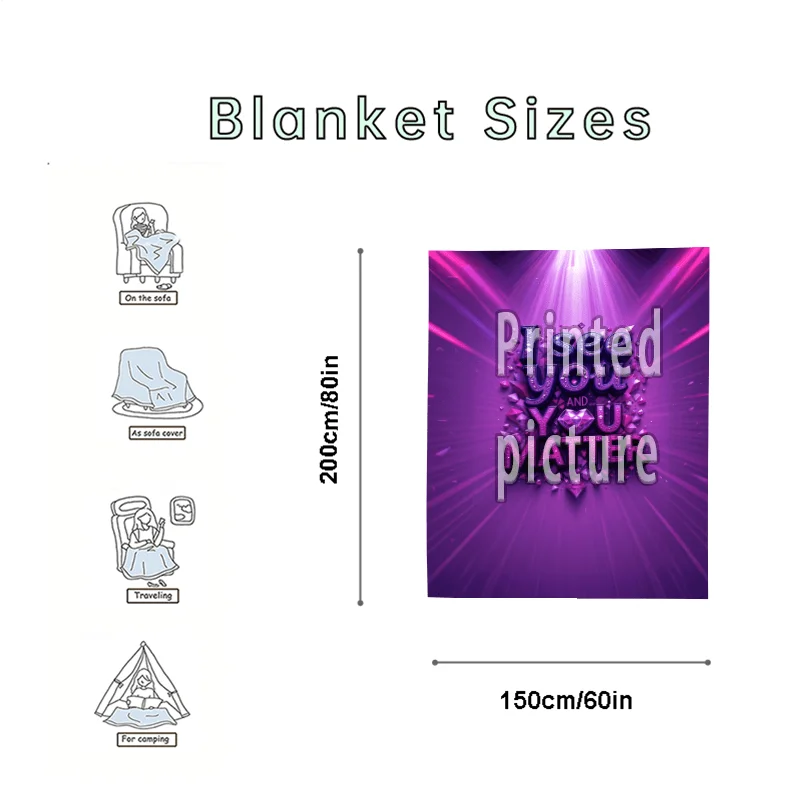 Inspirational I See You And You Matter Throw Blanket Cozy Gift for Friends Family Self Care Decor150x200cm