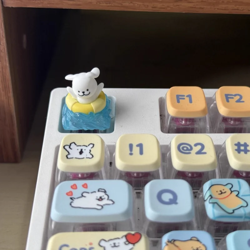 

Полупрозрачная механическая клавиатура Linedog — одинарная замена, изготовленная на заказ клавиатура Esc, клавиатура