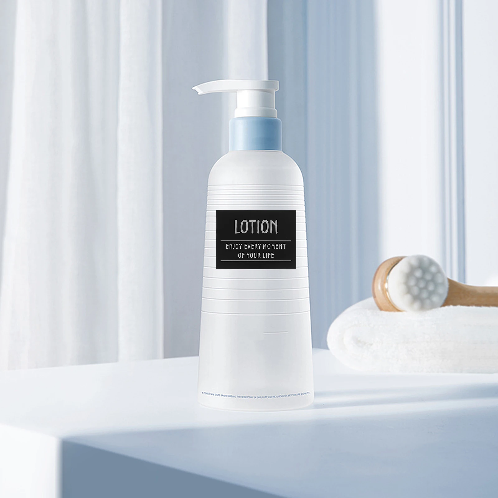 

Waterproof Label Stickers for Bath Essentials 12PCS Set Lotion Dispenser Jar Tags Soap Bottle Markers Glass Container Organizers