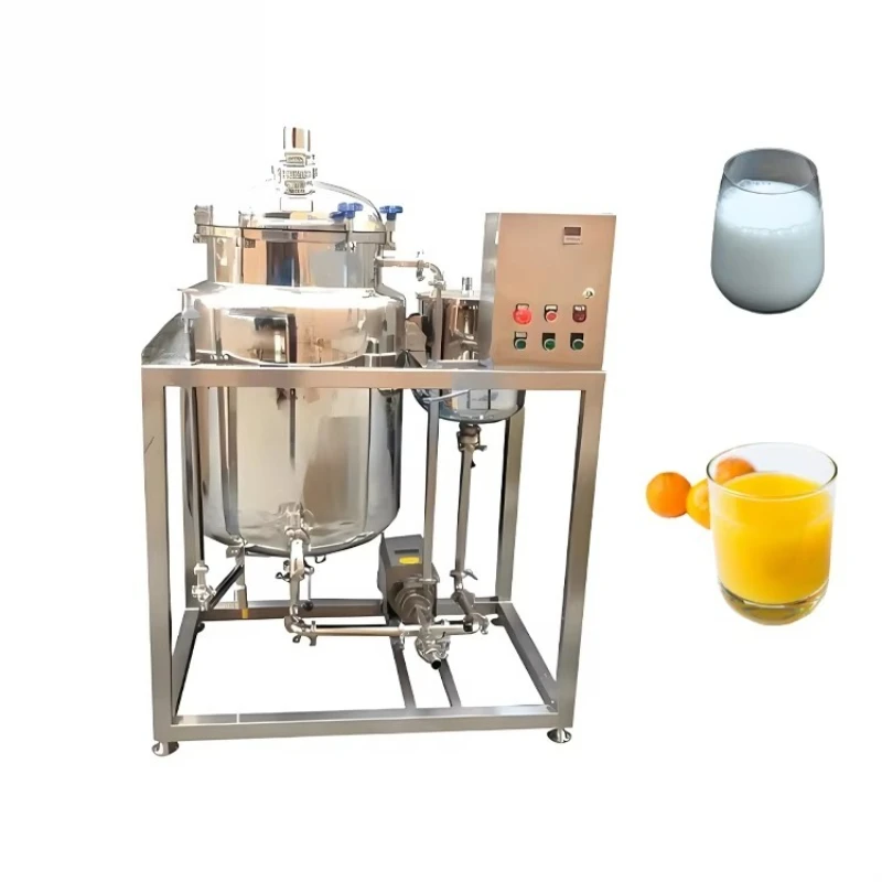 

Automatic milk pasteurization machine for yogurt processing