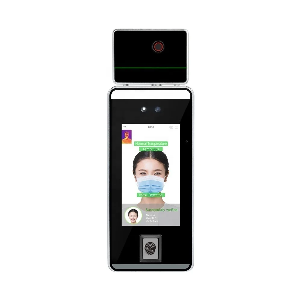 Linux-based Visible Light SpeedFace 5inch Touch Screen Face Recognition Terminal With Palm And Temperature Detector -Facepro1-TI