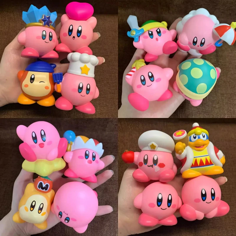 

Новая аниме-модель Kirby, игровые персонажи, розовый Kirby, малыш, Diddo, милая мультяшная кукла, ручная работа, детская игрушка