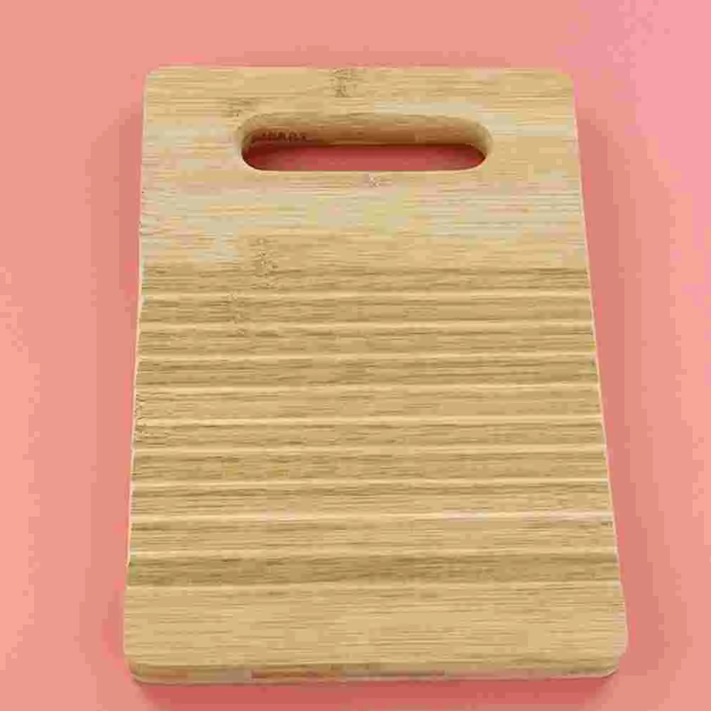 Tabla de lavado manual para lavado de ropa, Mini tabla de madera para el hogar, máquina de viaje, lavabo de madera