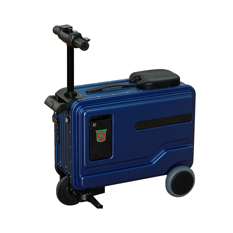 

【Hot】Modern Multi-Functional Children's Cycling Suitcase Light Weight Durable with Aluminium Frame Closure Cartoon Luggage Desig