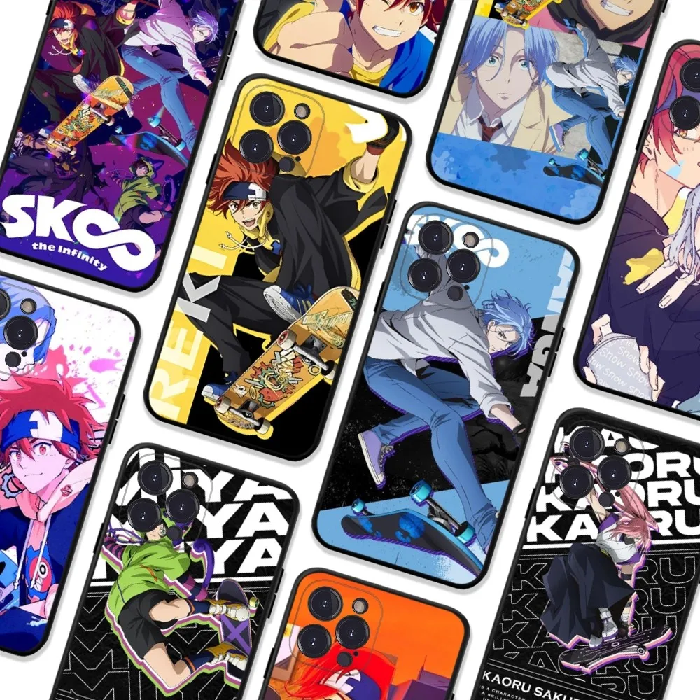 KAORU SK8 Ainme Phone Case For iPhone 15 14 11 12 13 Mini Pro XS Max Cover 6 7 8 Plus X XR SE 2020 Funda Shell