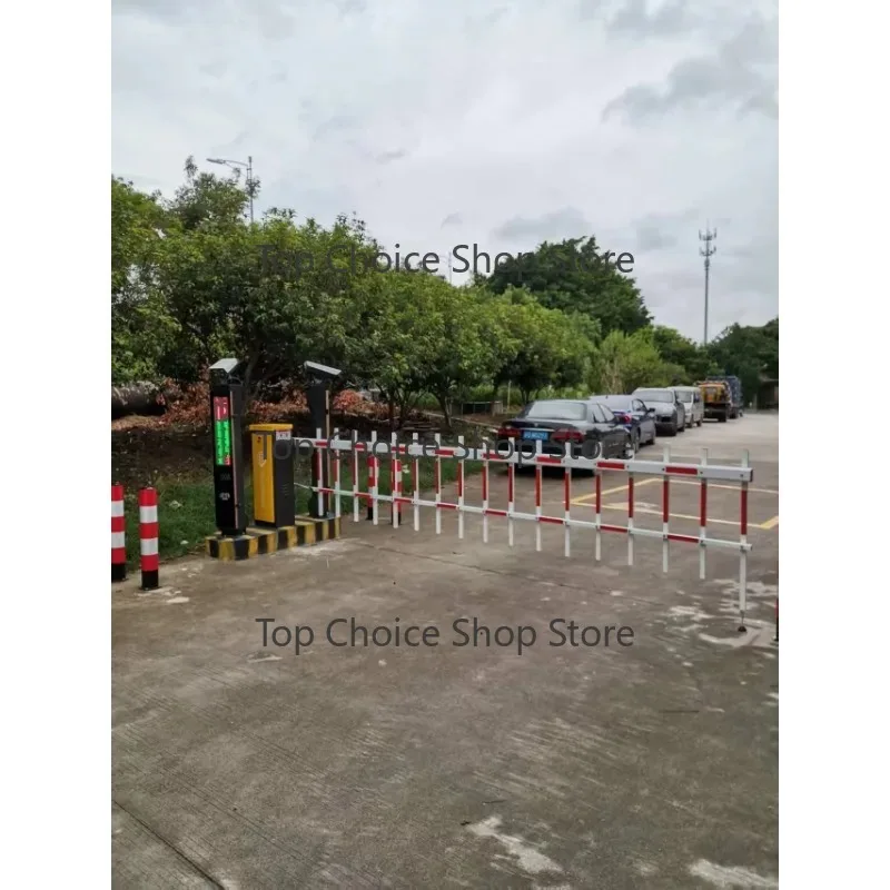 LED License Plate Recognition Camera System With Software For Parking Gate Barrier Access Control