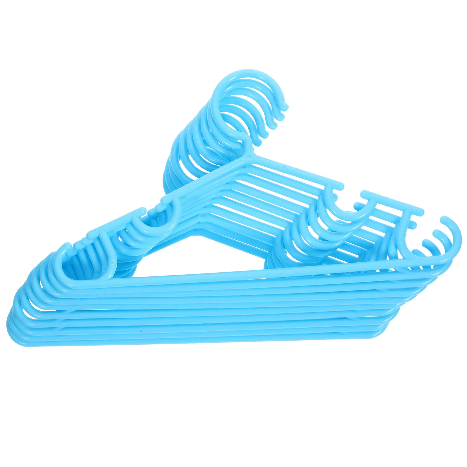 

10Pcs Baby Hangers For Closet Nonslip Kids Clothing Hangers Heavy Duty Plastic Childrens Clothing Storage Organization