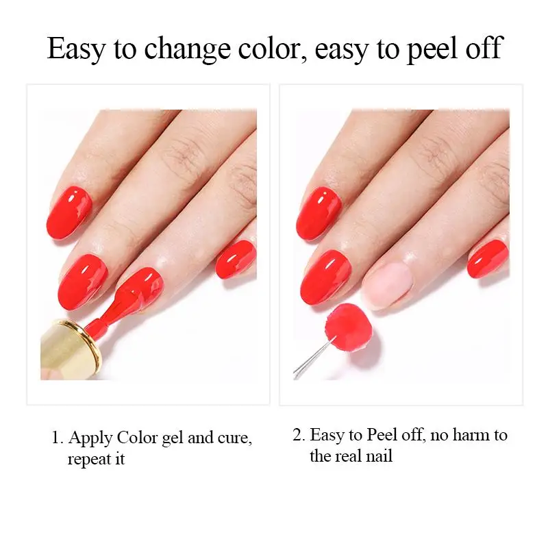 BORN PRETTY 필 오프 베이스 젤 롱웨어 슈퍼 탑 코트 기본 네일 젤 폴리쉬 에나멜 바니시 네일 아트 매니큐어 10ml