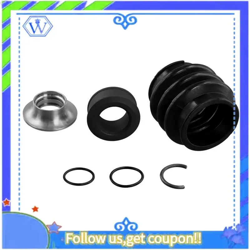 

M46K-For Sea-Doo Seadoo BRP 4-TEC 130/155/185 GTI GTX RXP RXT GTR Carbon Ring Seal Drive Line Rebuild Kit & Boot