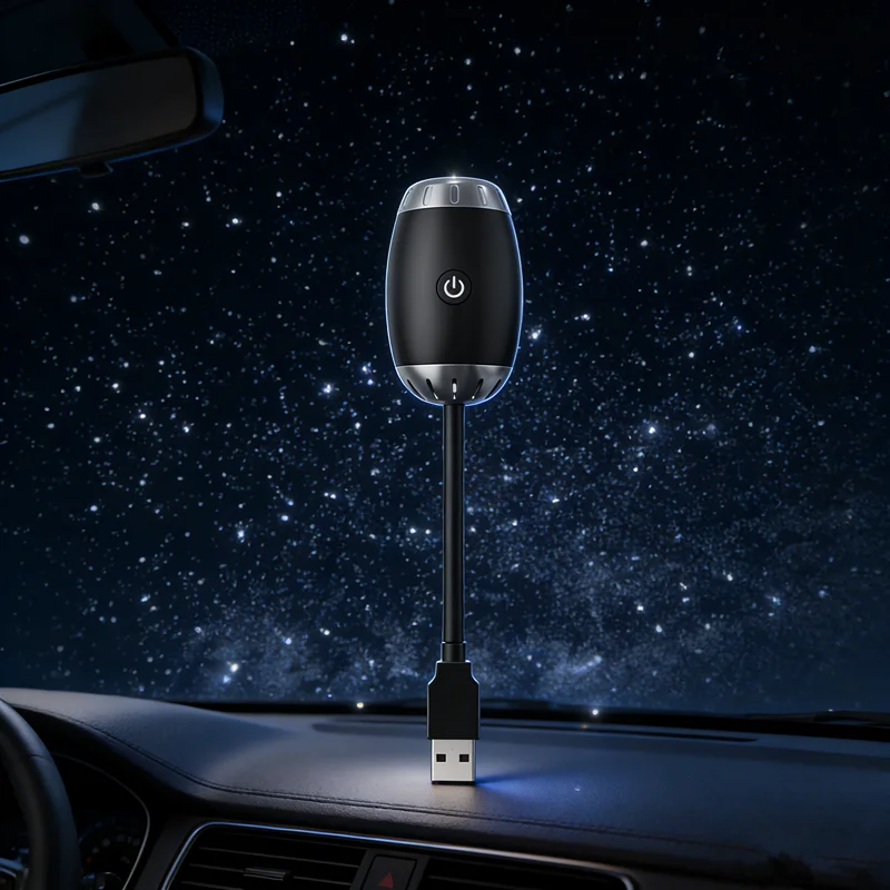 

USB-светильник для салона автомобиля, проектор звездного неба и Сатурна, светодиодная галактическая проекция для вечеринок, романтическое украшение, атмосферная подсветка для дома и автомобиля