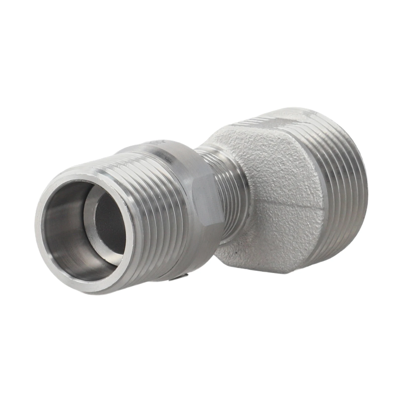 Eccentric Screw Adapter Curved Tap Adapter Unique Curved Design Customizable Positioning Easy Installation Stainless Steel Show