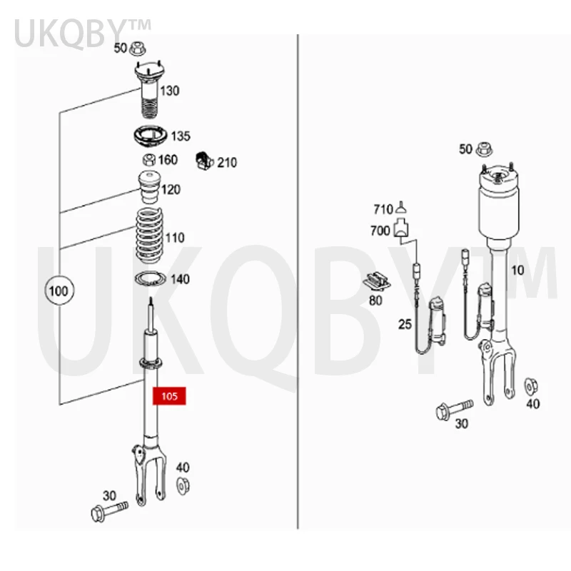 

A2513200730 A1643200130 тяга Подвески подвижная рукоятка с фиксированным кронштейном, основание, верхний клей Me rc ed es Be nz F251 R 280 300 350