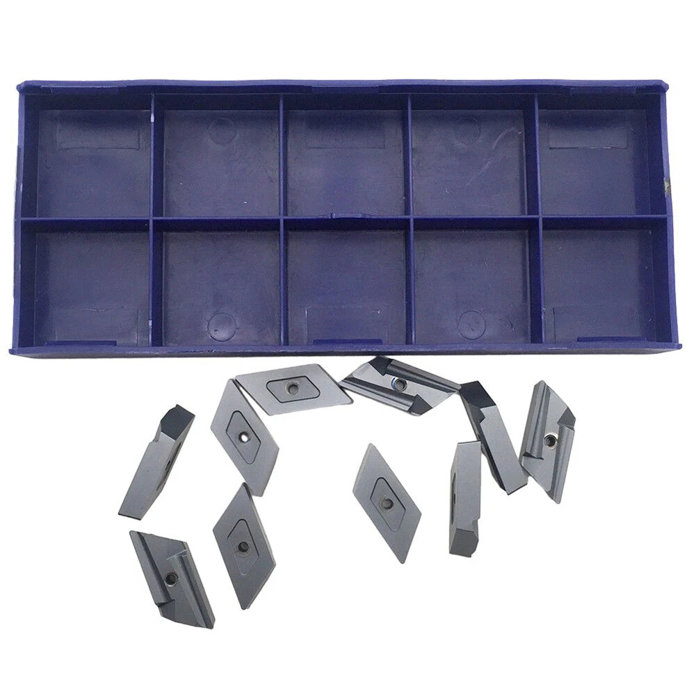 

KNUX160405R Carbide Inserts 10 Pcs Milling Cutter Insert for Steel Machining with Strong Resistance and Speed Advantage