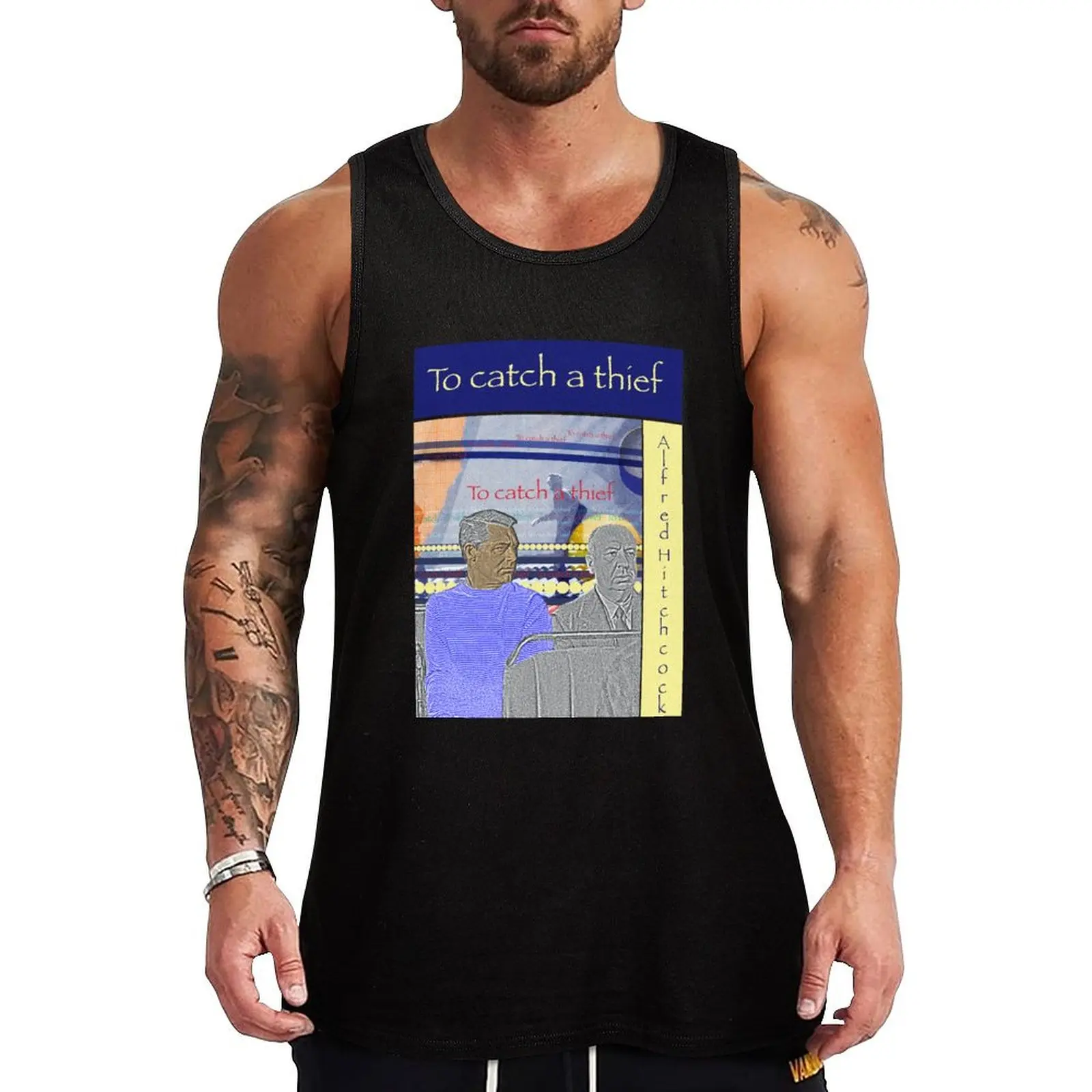 Alfred Hitchcock, To catch a thief collage Tank Top anime clothes anime t-shirts