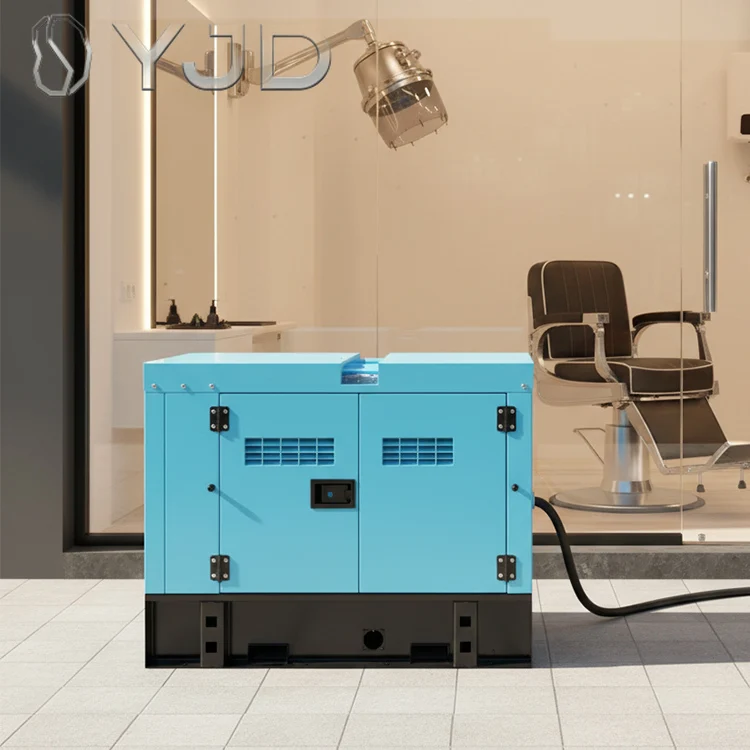 Factory Sales 7kw/9kva 10kw 12kw diesel Generator Silent or Open Frame Generator Set Powered by pekins 403A-11G1