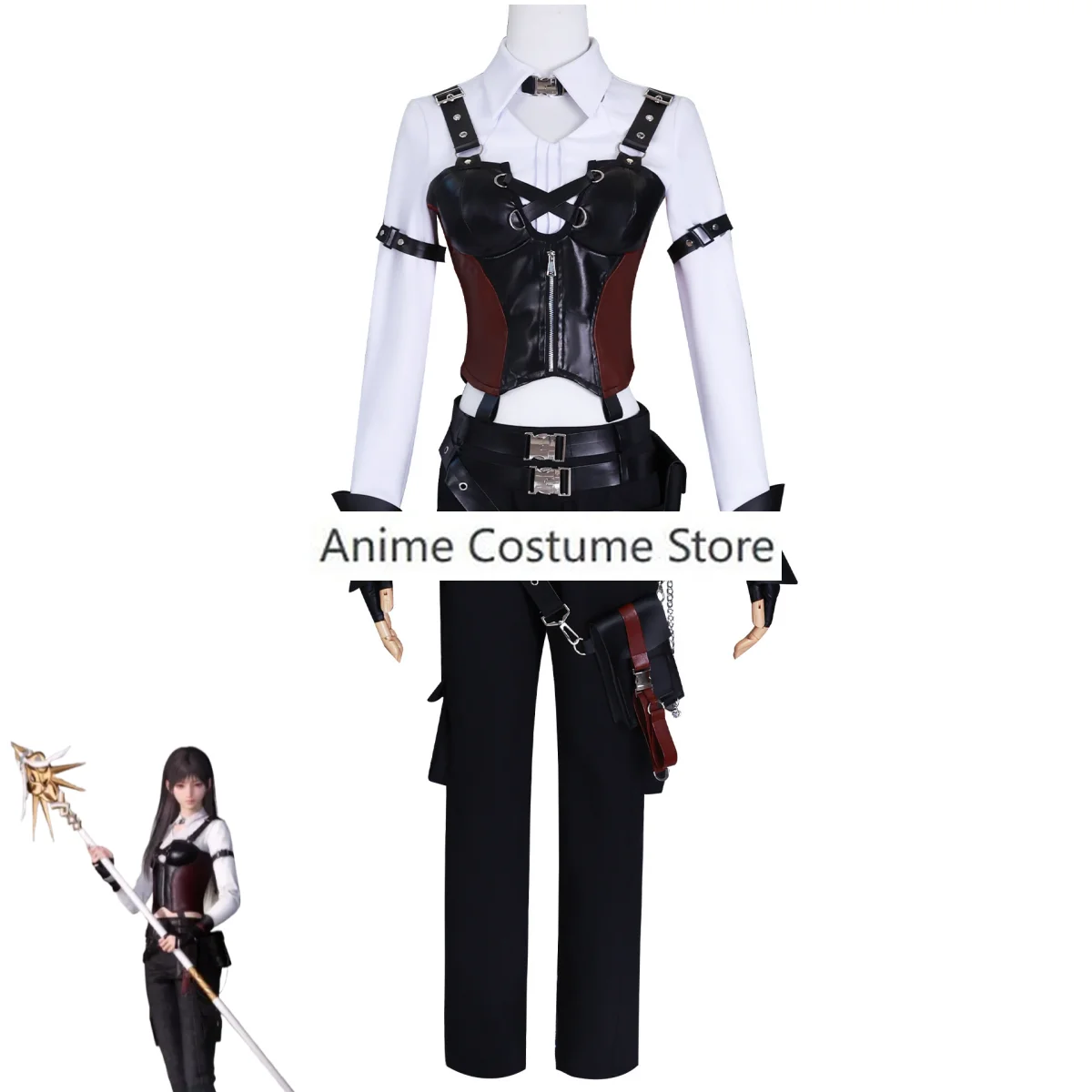 Game Love and Deepspace Zayne Xavier Rafayel Cosplay Costume Heroine Fighting Uniform Full Set Woman Carnival Halloween Suit