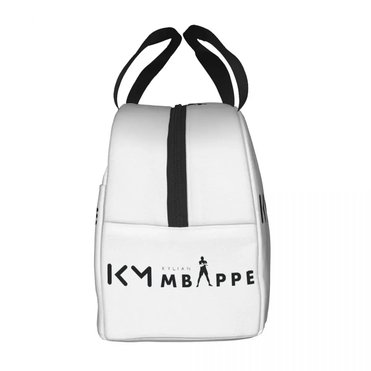 Custom Mbappes KM Thermal Insulated Lunch Bags Women Soccer Resuable  Tote for Kids School Children Storage Food Box