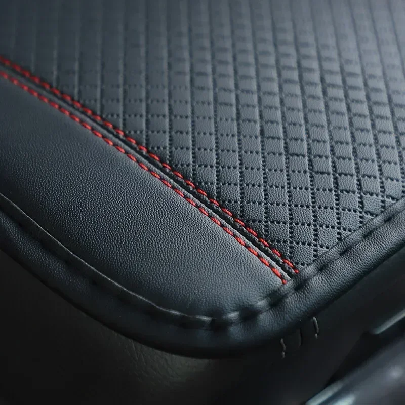 Funda para Reposabrazos de coche, almohadilla de caja de almacenamiento antideslizante de cuero PU Universal para MG GT, HECTOR HS, MG3, MG5, MG6,