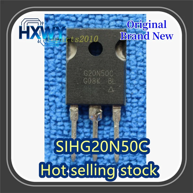 

(10/50 pieces) SIHG20N50C G20N50C TO-247 500V 20A Brand new original in stock fast shipping.