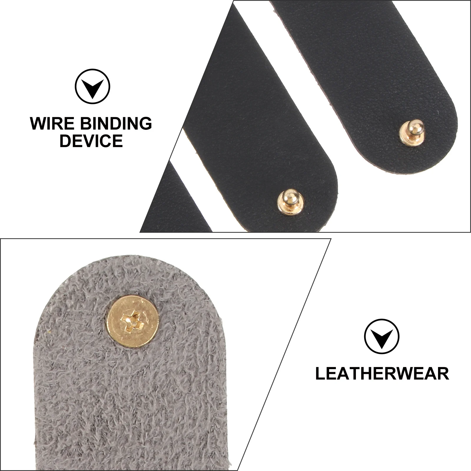 

3Pcs Data Cable Cord Organizer Wrap Lightweight Fashion Design for Earphone Charging Cable USB Holder Wire Winder