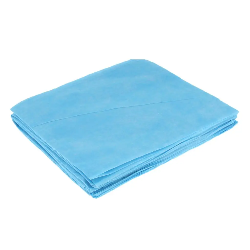 10 Disposable Bed Sheets for Massage Facial Beauty, Body Waxing, Spa,