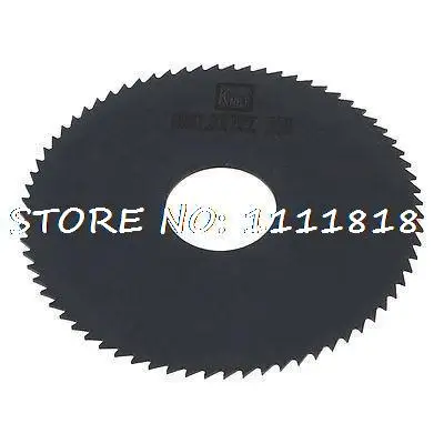 80mm x 1.0mm x 72Teeth Woodworking Saw Blade Plywood Cutting Tool Black