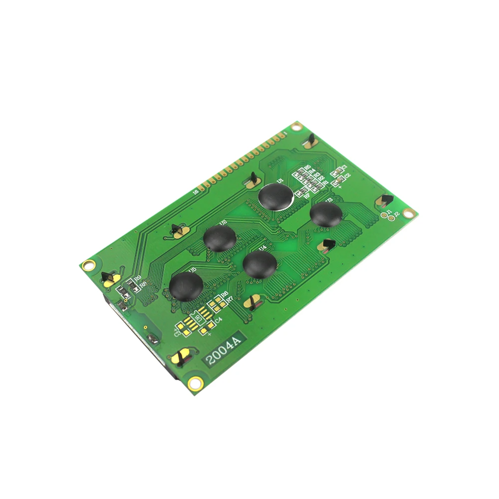 1Lot 5V 2004 LCD Module VA Yellow Orange Fonts 20X4 HD44780 ST7066 EQV Chip Parallel 2004A Display IIC I2C Port