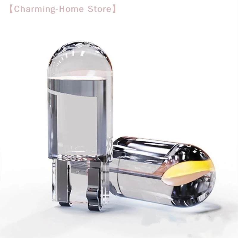 【M】2 PCS T10 LED Car Bulbs High Brightness Low Power Consumption Waterproof For Auto Interior And License Plate Lights