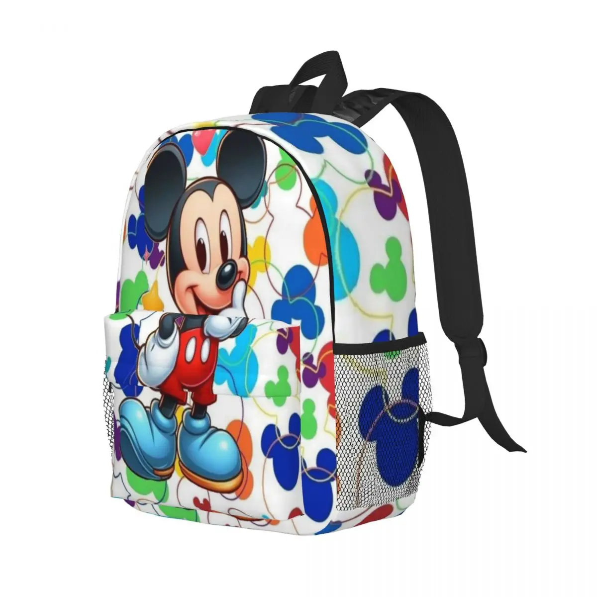 Mickey Mouse For Girls Boys Large Capacity Student Backpack Lightweight waterproof Backpack 15inch