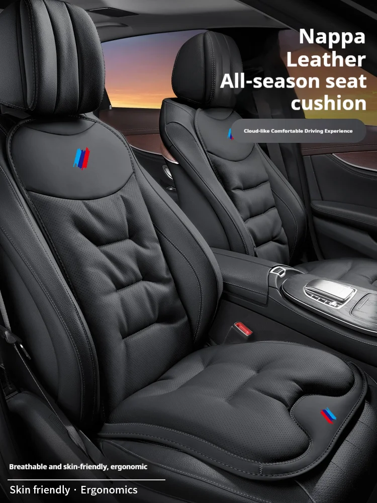 Image of Für BMW M Power X3 X4 X5 X7 E36 E39 E46 E60 E65 E90 F10 F15 F20 F25 F30 G20 G30 G05 Autositzkissenbezug Sitzschutzauflage