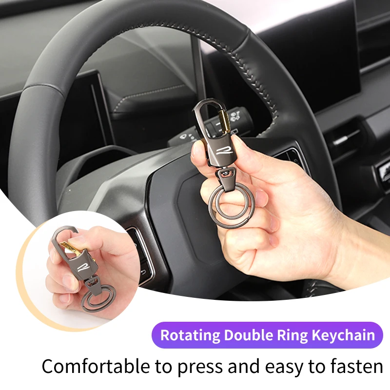 Car Key Chain Durable Key Ring Pendant Waist Chain Ring Buckles Accessories For Volkswagen VW Passat Golf Tiguan Polo Scirocco 4