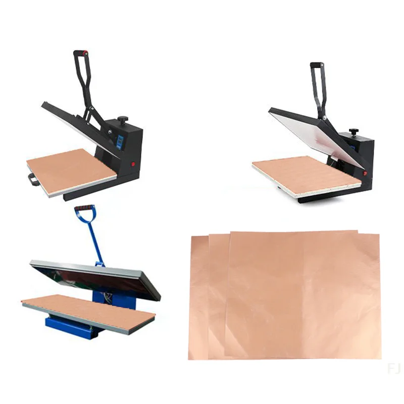 

3PCS Polytetrafluoroethylene Films Designed for Non Stick Hot Press Transfer Paper and Ironing Processes
