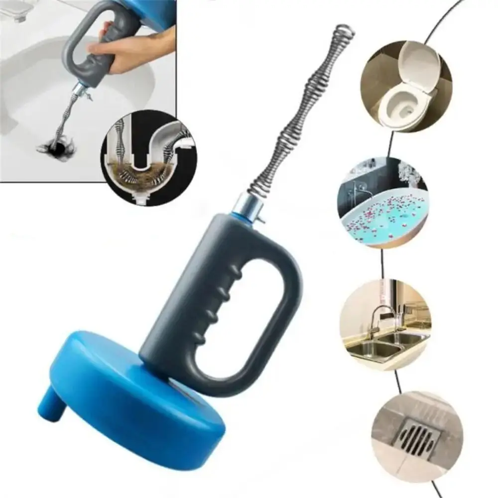 

Handheld Sewer Pipe Plunger Dredge 3/4/5/7 Meters Professional Drain Unblocker Extendable Durable Clogged Remover Kitchen