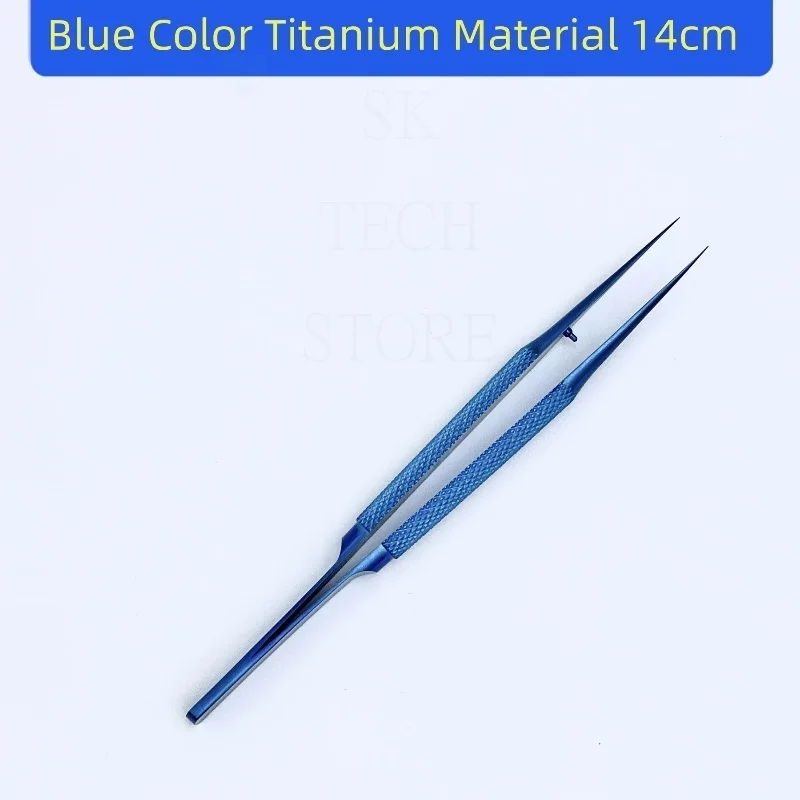Titanium Alloy Tweezers 0.15mm Edge Precision Fingerprint Tweezers Apple Main Board Copper Wire Precision Tools For Electronics