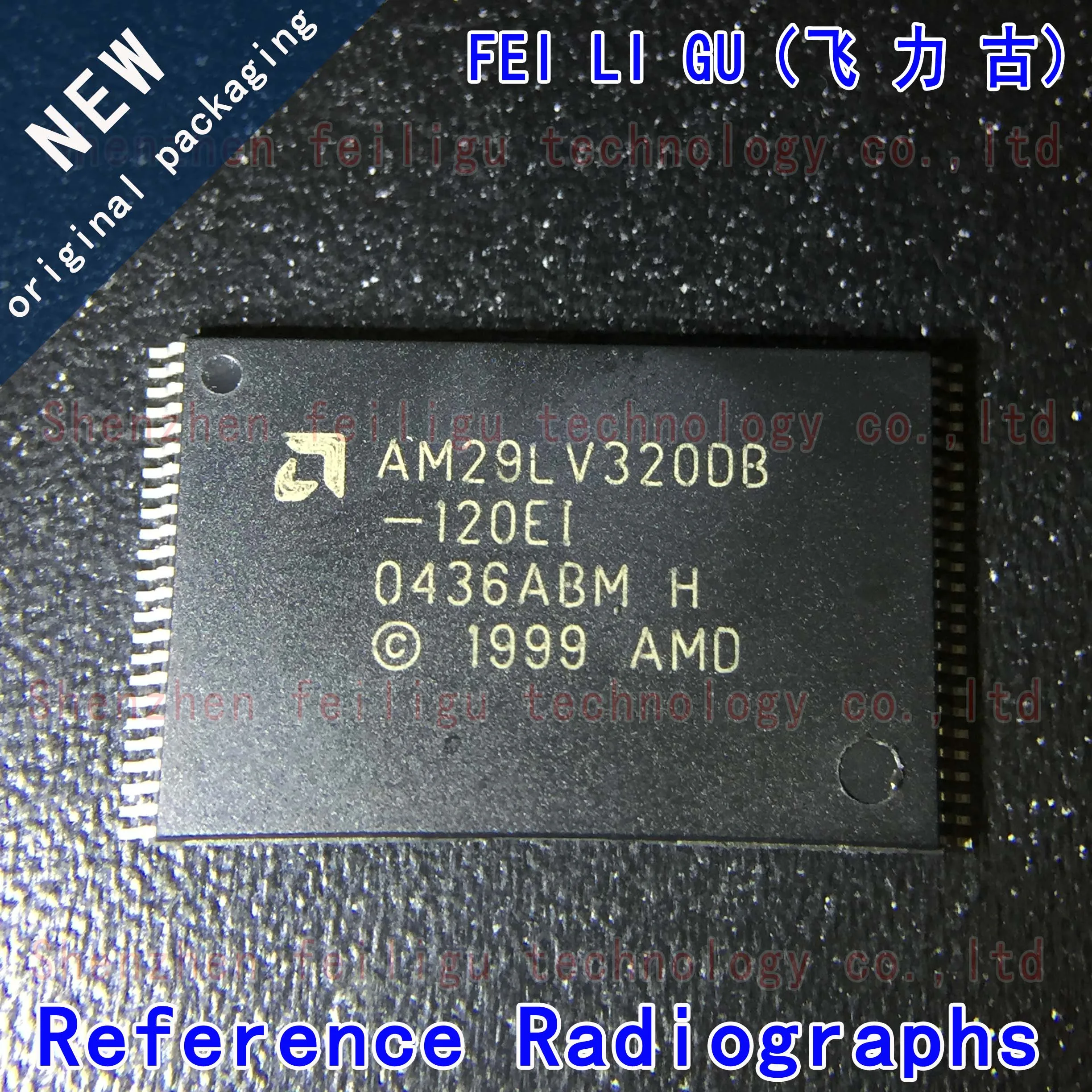 1~30PCS 100% New original AM29LV320DB-120EI AM29LV320DB Package:TSOP48 Memory Flash Chip