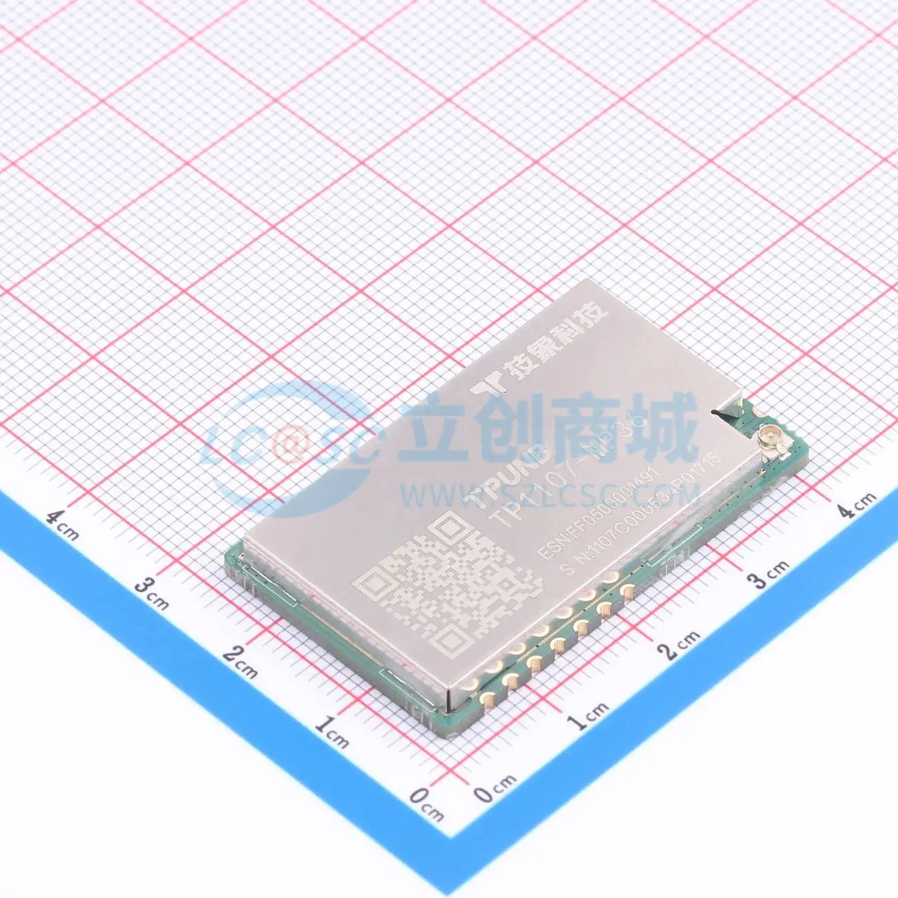 1pcs TP1107-MP36 SMD 40.5x25mm RF Wireless Communication Module for Smart Home System