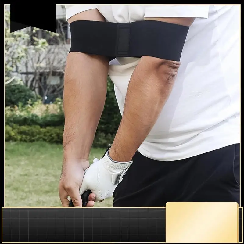 

Golf Grip Trainer Attachment & Swing Correcting Arm Band Alignment Training Aids Training Grip Aid For Beginner