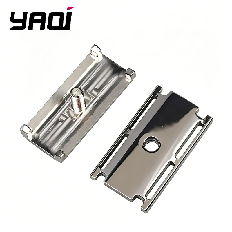 YAQI 2026 Sentinel SSS Polished Safety Razor Head for Men 316 Stainless Steel with 1.35mm Blade Gap - Shaving Accessory
