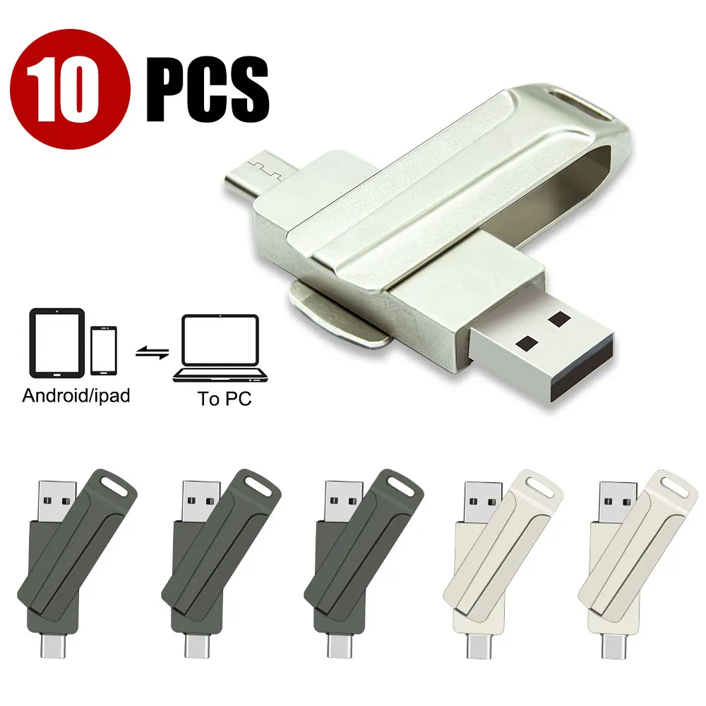 

10PCS Free Custom LOGO High Speed Pen Drive USB Flash Drive 4GB 8GB 2.0 16GB 32GB 64GB 128GB Pendrive Metal Usb Sticks with Key