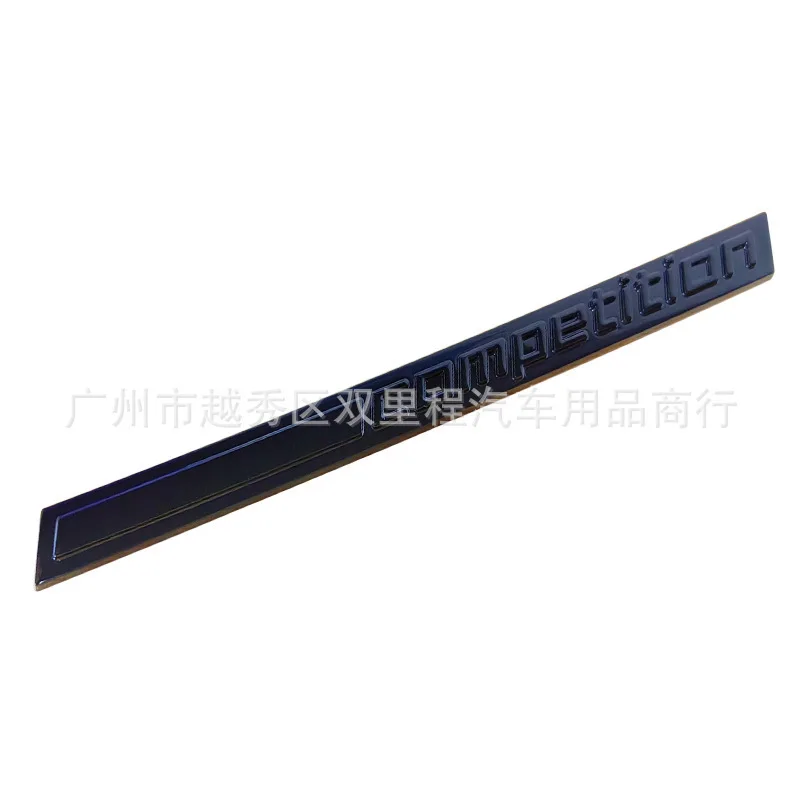 Competition Letter Badge For BMW X1M X3M  X5M X6M Rear Trunk Emblem Sticker Car Thunder Edition Styling Modification Accessories