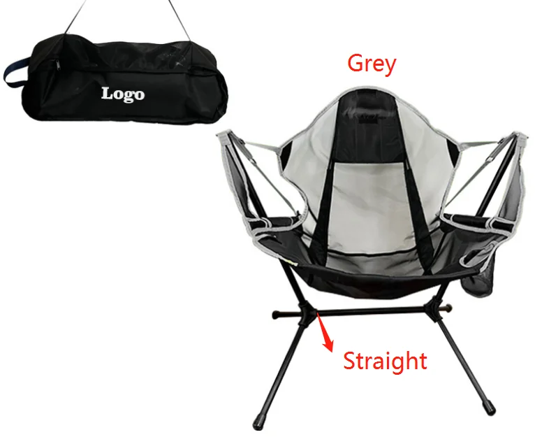 Factory sell rocking chair outdoor rocking camping chair leisure rocking folding chairs with high quality