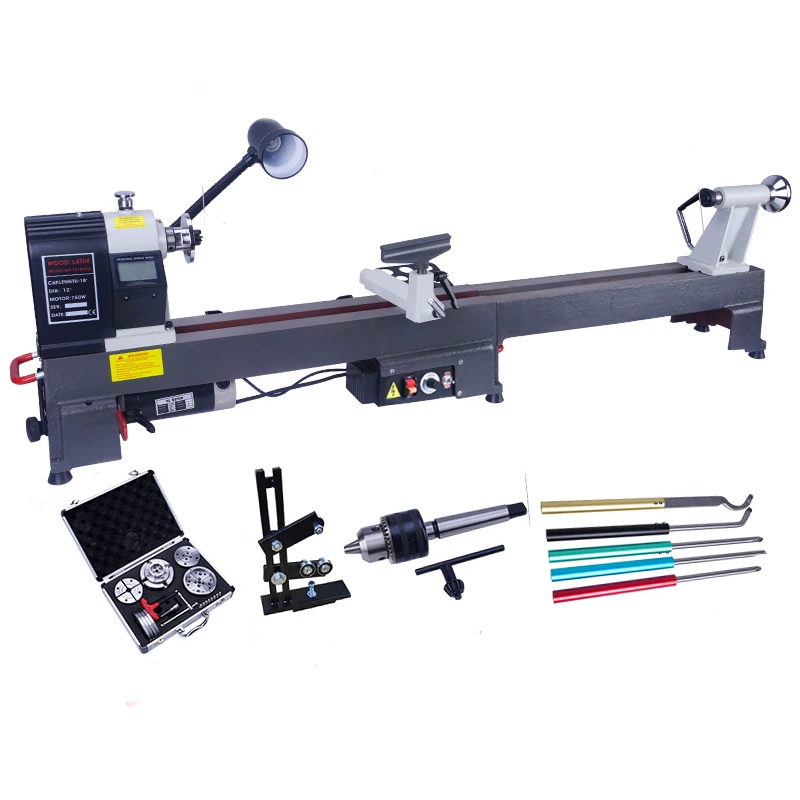 Lathe Tool for Turning Function Varible Speed Wood Lathe Multi Woodworking Micro Machine Lathe Home